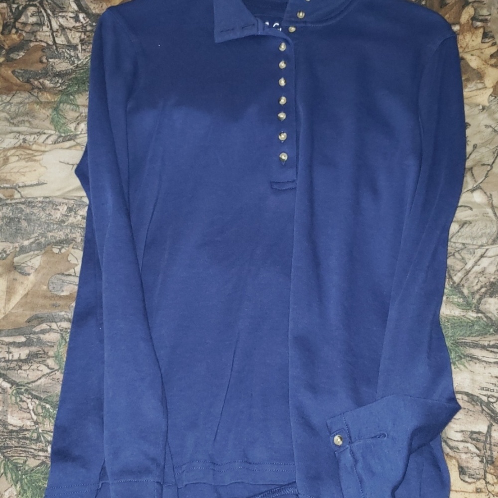 Long Sleeve blue shirt